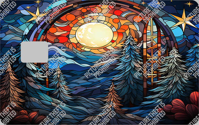 Bank  Card Sticker-BC-2802